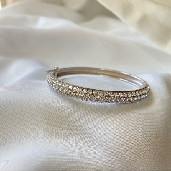 Rhinestone Bracelet Bangle - Picture 3 of 5